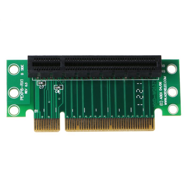 Card Mở Rộng Pcie 8x Pci Express 90 Độ Cho Máy Tính 1u/2u