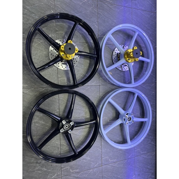 Mâm 5 cây king road dành cho Exciter 135,150, Raider,Satria,Sonic