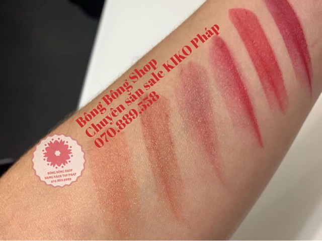 (Chuẩn Pháp-Son mới giá sale) Son KIKO Konscious Vegan Lipstick