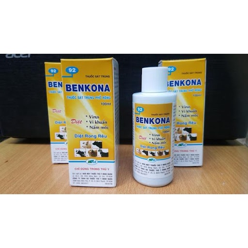 Benkona 100ml sát khuẩn diệt rêu giá thể