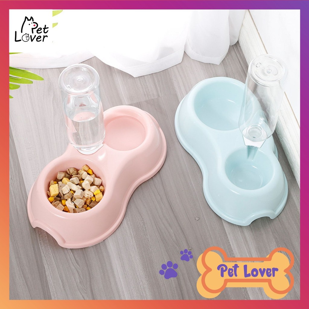 [FREESHIP] Bát ăn cho mèo, bát ăn cho chó, siêu đẹp và tiện dụng, dễ dàng vệ sinh sạch sẽ - petlover