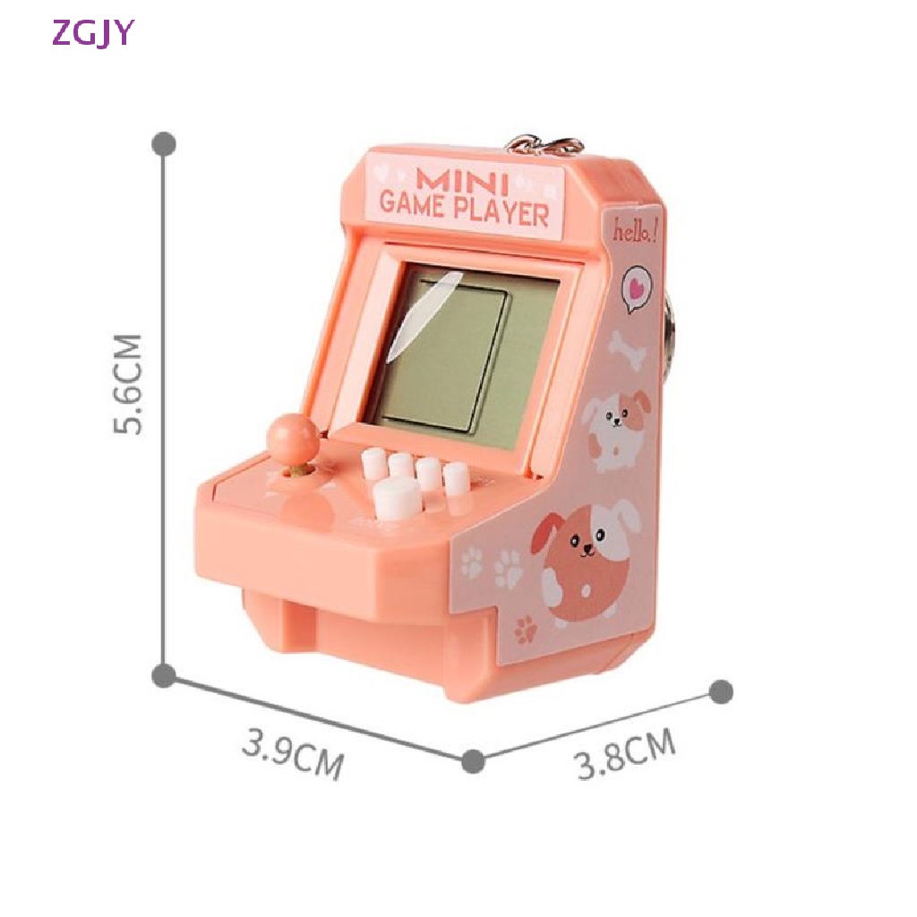 Máy Chơi Game Cầm Tay Mini ZGJY Kèm Móc Khóa Phong Cách Retro Mới