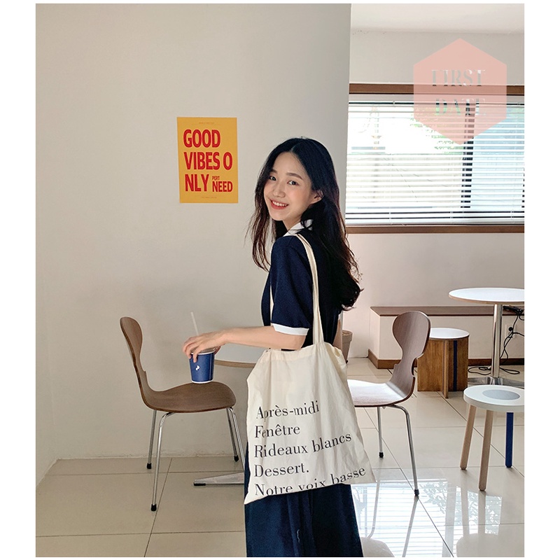 Váy dài đẹp basic FIRST DATE đi biên đi chơi đơn giản Váy công sở nhẹ nhàng ngọt ngào
