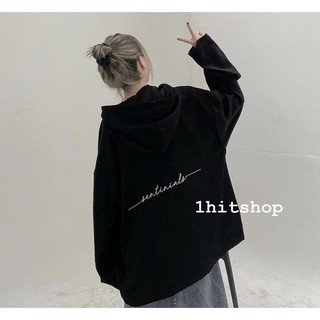 Áo KHOÁC Hoodie SENTI THÊU Ulzzang Unisex 1hitshop