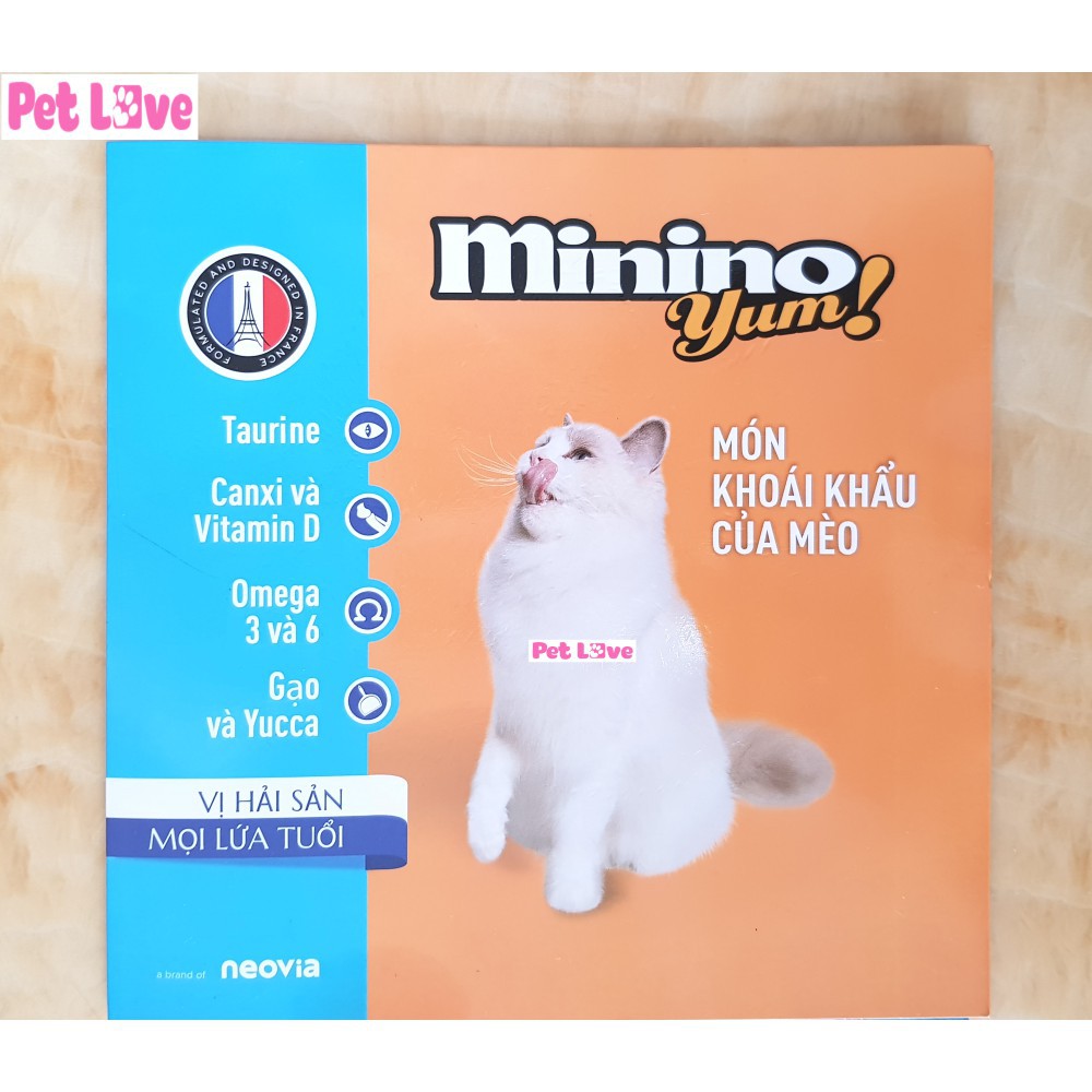 Thức ăn cho mèo Minino Yum [1,5kg]