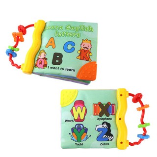 Đồ chơi sách vải gặm nướu nhiều chủ đề cho bé FRESHIP 99k