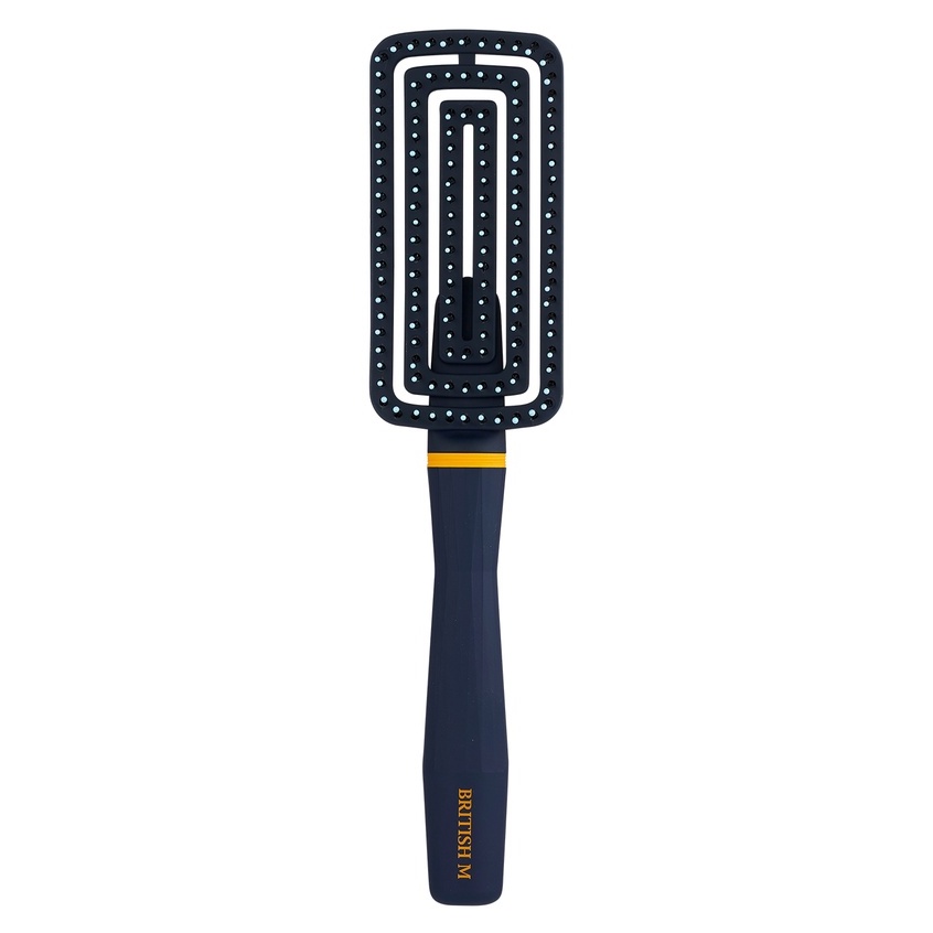 Lược gỡ rối chống rụng, sấy tạo kiểu và làm khô nhanh tóc BRITISH M FLEX GENTLE BRUSH