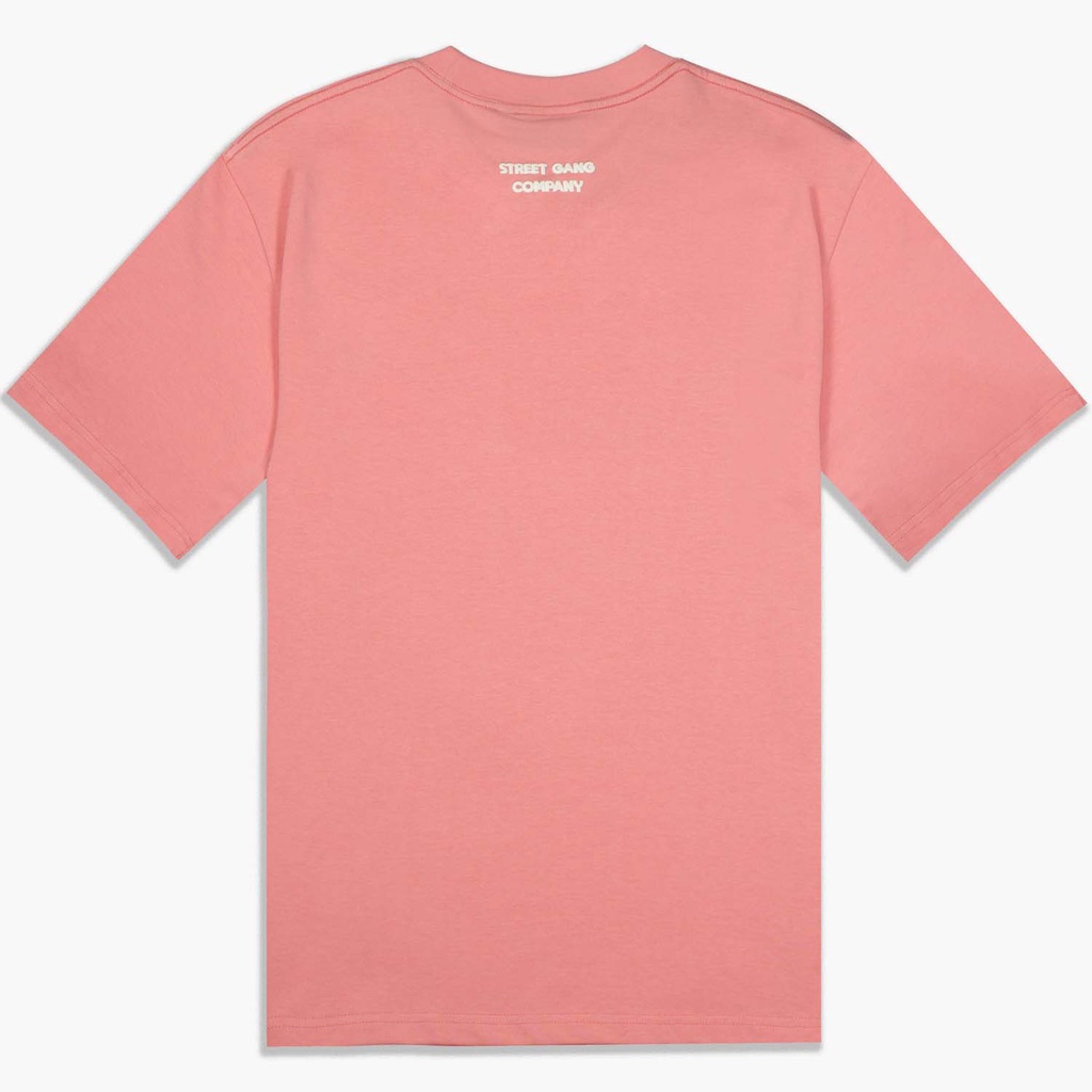 Áo thun Embossed Basic - Hồng - Street Gang