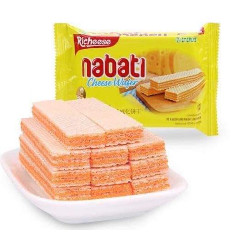 Bánh xốp nhân phô mai Nabati gói 50g