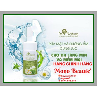 Sữa rửa mặt i’m nature