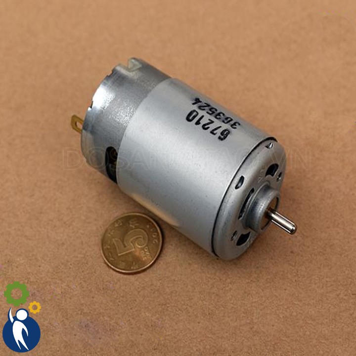 Motor 12V Mã 570 20000rpm, dòng điện 1.6A
