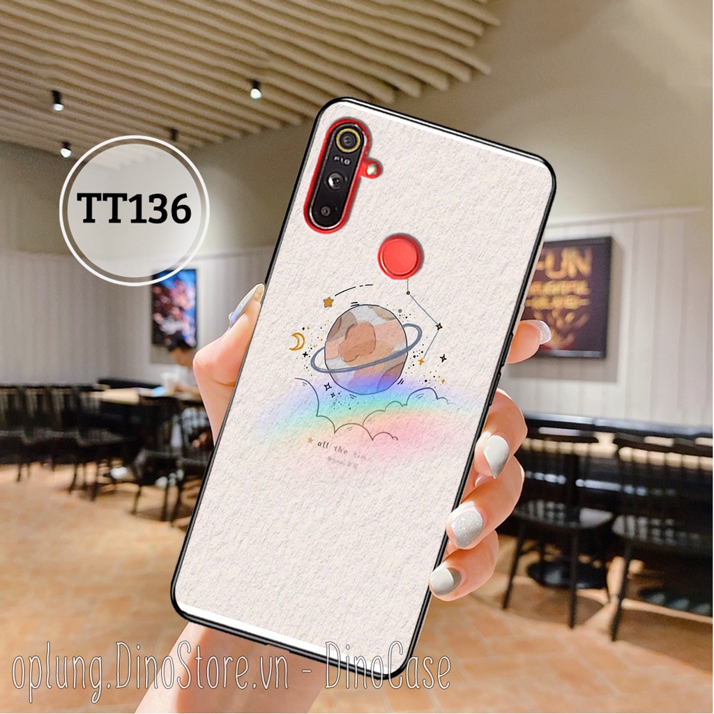 Ốp lưng Realme 5/5i/C3 - Reame 5 Pro - Realme 6/6Pro - Ốp Realme cứng viền silicon in hình vintage nhẹ nhàng dễ thương.