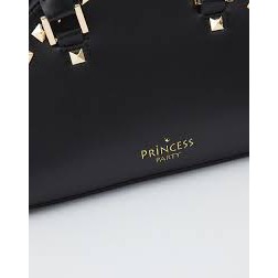 PP5_025k Túi xách nữ, da cao cấp hình bán nguyệt Princess Party