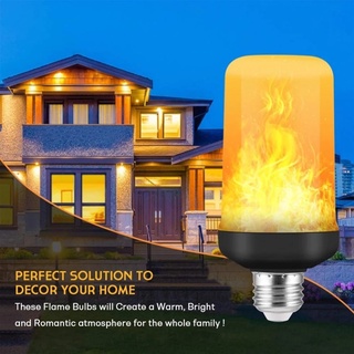 Bóng Đèn led b22 e27 4 Chế Độ Tạo Hiệu Ứng Ngọn Lửa Trang Trí Sân Vườn / Lửa