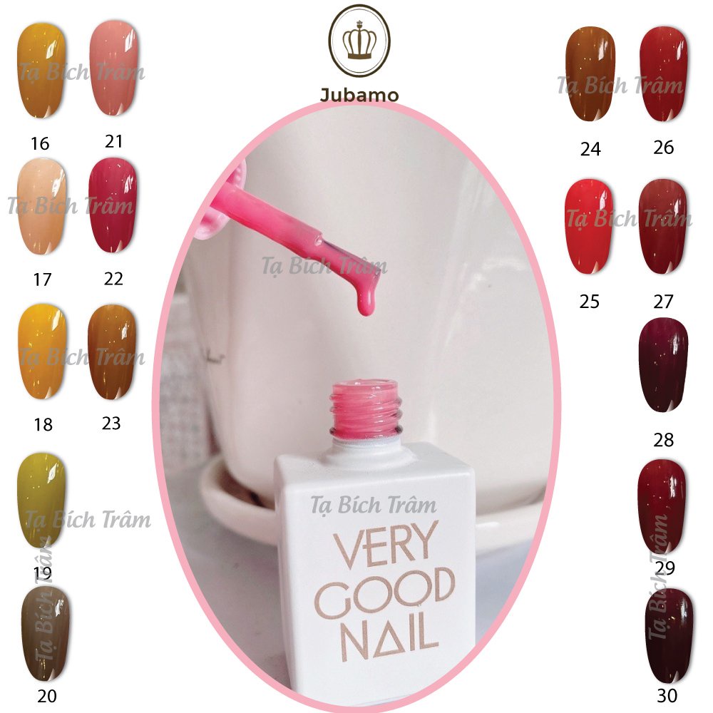 Sơn gel móng tay thạch Verygood nail bóng đẹp Hàn Quốc chính hãng ST02