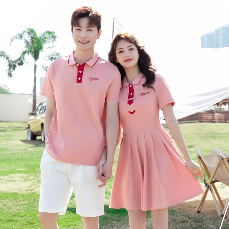 Áo polo Màu Hồng Thời Trang Dành Cho Cả Gia Đình