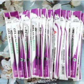 [SIÊU SALERuột Bi Nước Giá Rẻ] 100 Chiếc Ruột Bút Nước, Ngòi Bút nước loại nhỏ- to đủ màu xanh, đen, đỏ, tím