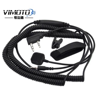 Dây nối tai nghe Bluetooth Vimoto với bộ đàm