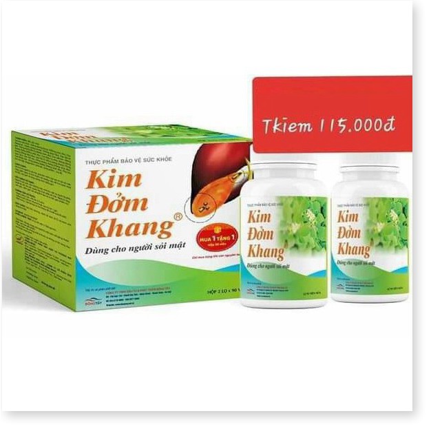 [Mã chiết khấu giá sỉ chính hãng] {Mua 1 tặng 1} Kim Đởm Khang – Hỗ trợ tăng cường sức khỏe gan mật, bài sỏi, ngăn hình