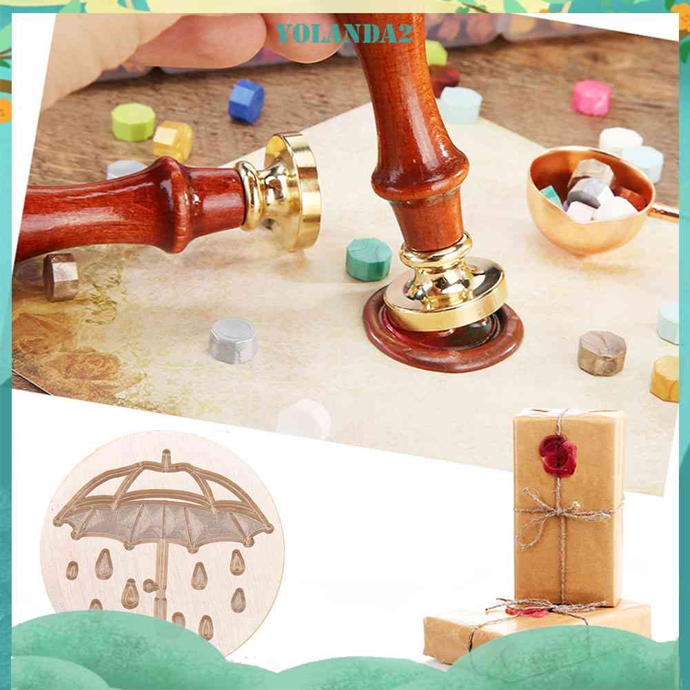 Thẻ Con Dấu Bằng Đồng Thau Trang Trí Thiệp Cưới