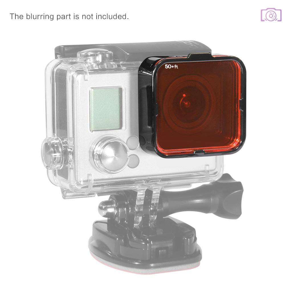 Bộ Lọc Ống Kính Lặn Và 5 Phụ Kiện Cho Gopro Hero 3 + / 4