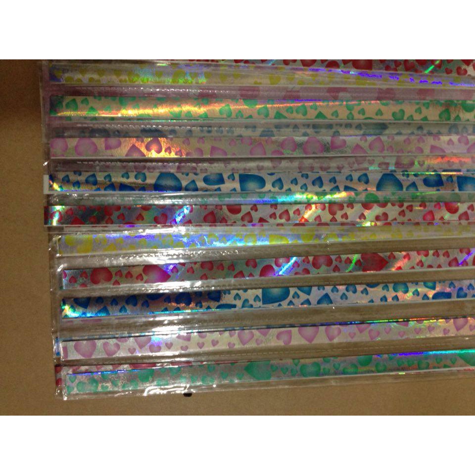 Giấy xếp sao dễ thương nhiều hoa văn màu sắc : 10k / xấp