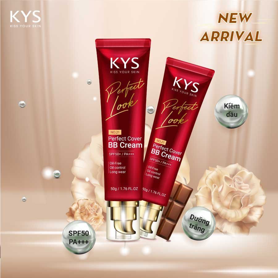 Kem Nền Đa Năng Thương Hiệu KYS Chính Hãng Chocolate Perfect Cover 50grm