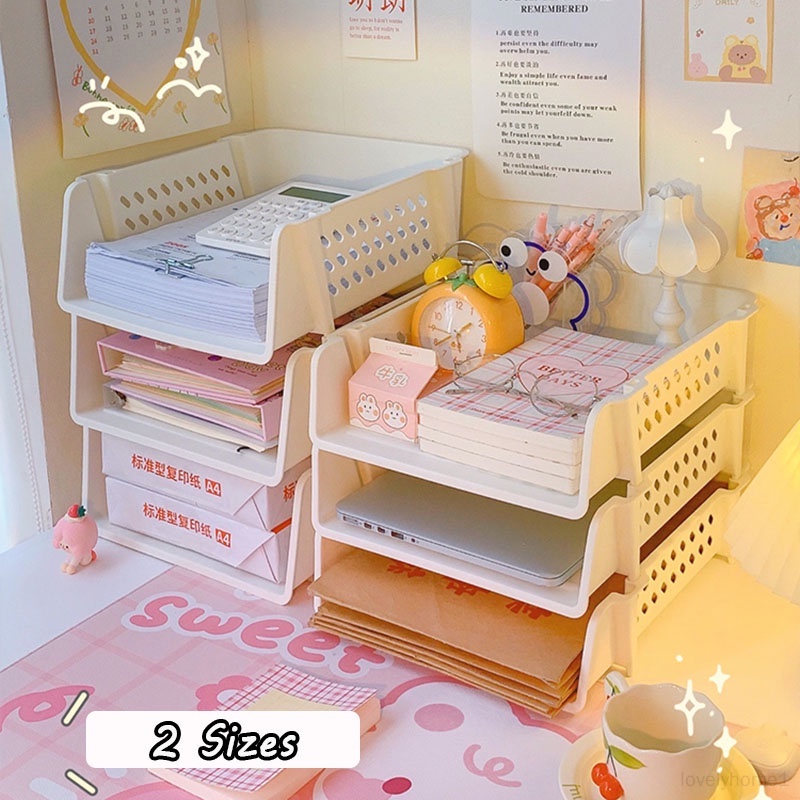 Giá Đỡ Sách/Tài Liệu Nhiều Tầng Bằng Nhựa