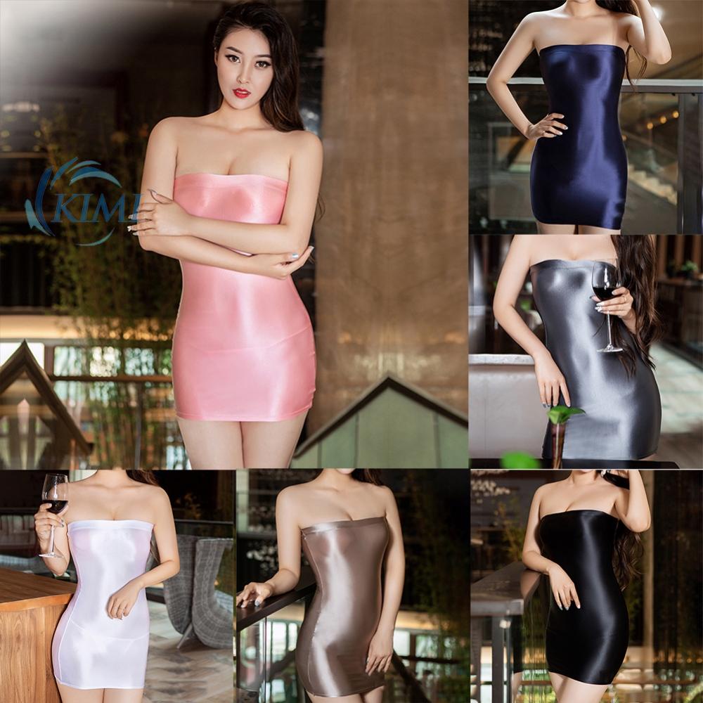 Đầm ngủ ống dài xuyên thấu gợi cảm cho nữ