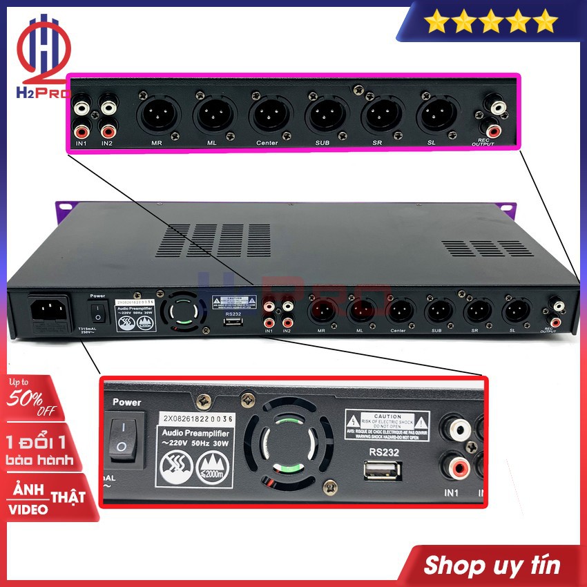 Vang số karaoke JBL X6 H2Pro cao cấp-chống hú-loại 2 nguồn, chuyên nghiệp có điều khiển (tặng dây USB cài Vang Số 250K)