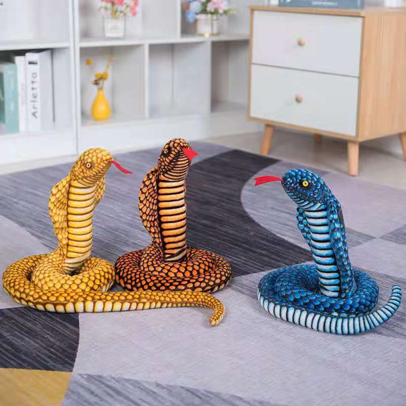 Rắn cao su. Rắn Nhồi Bông Đồ Chơi Xinh Xắn