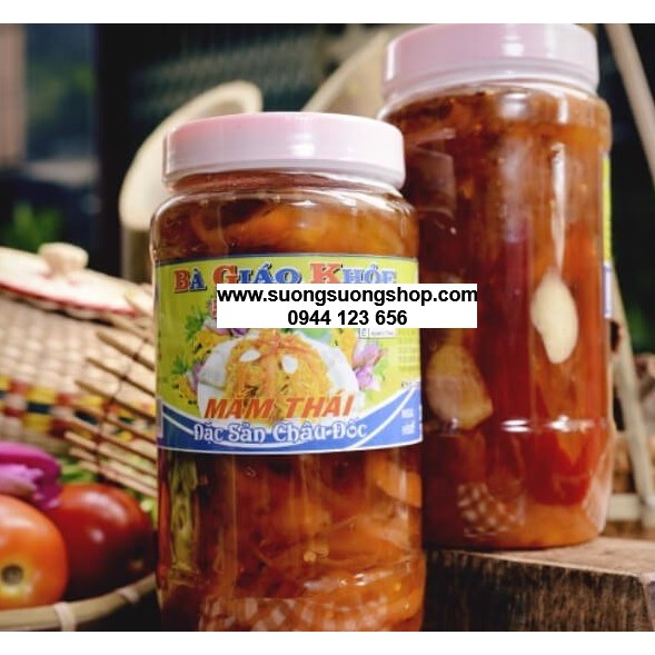 Mắm thái Nữ Hoàng 55555 500Gr 100% Organic Hương vị tuyệt vời Sương Sương shop