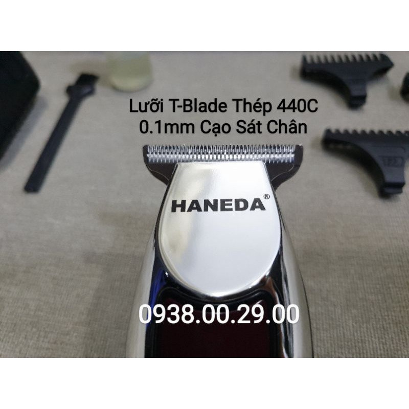 Tông Đơ Cạo Viền Haneda 010 Công Suất 15W Chạy 2 Tốc Độ.(Ảnh thật)