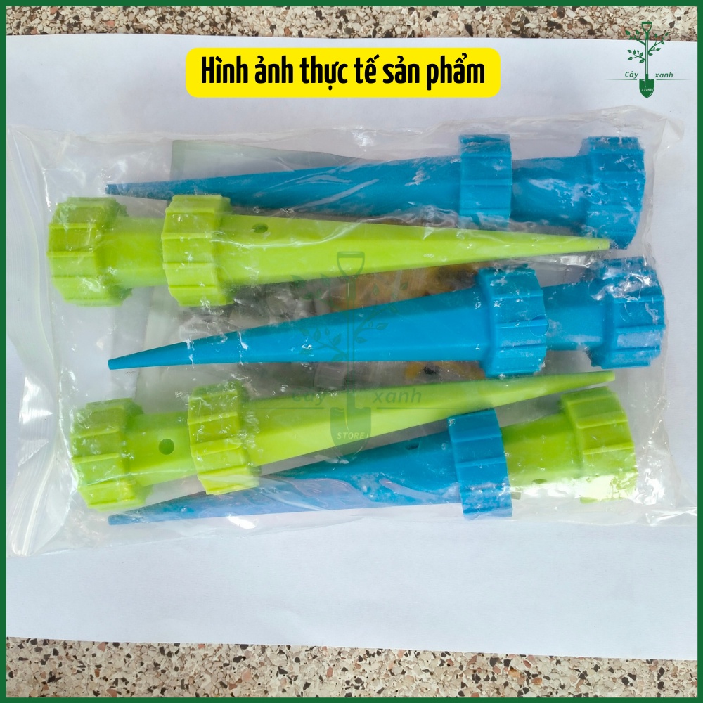 Đầu Cắm Tưới Nhỏ Giọt Điều Chỉnh Gắn Chai Nhựa Coca, Pepsi, Aquafina - Key: Đất sạch, Phân Bón, Hữu Cơ, Xơ Dừa