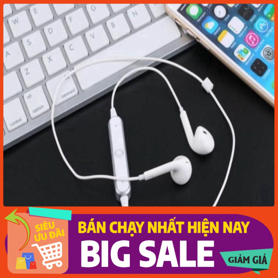 [FREE SHIP] 💥[GIÁ HỦY DIỆT]💥Tai nghe bluetooth thể thao không dây S6 ĐẸP- NHỎ GỌN- ÂM THANH CỰC HAY 💥SIÊU RẺ💥