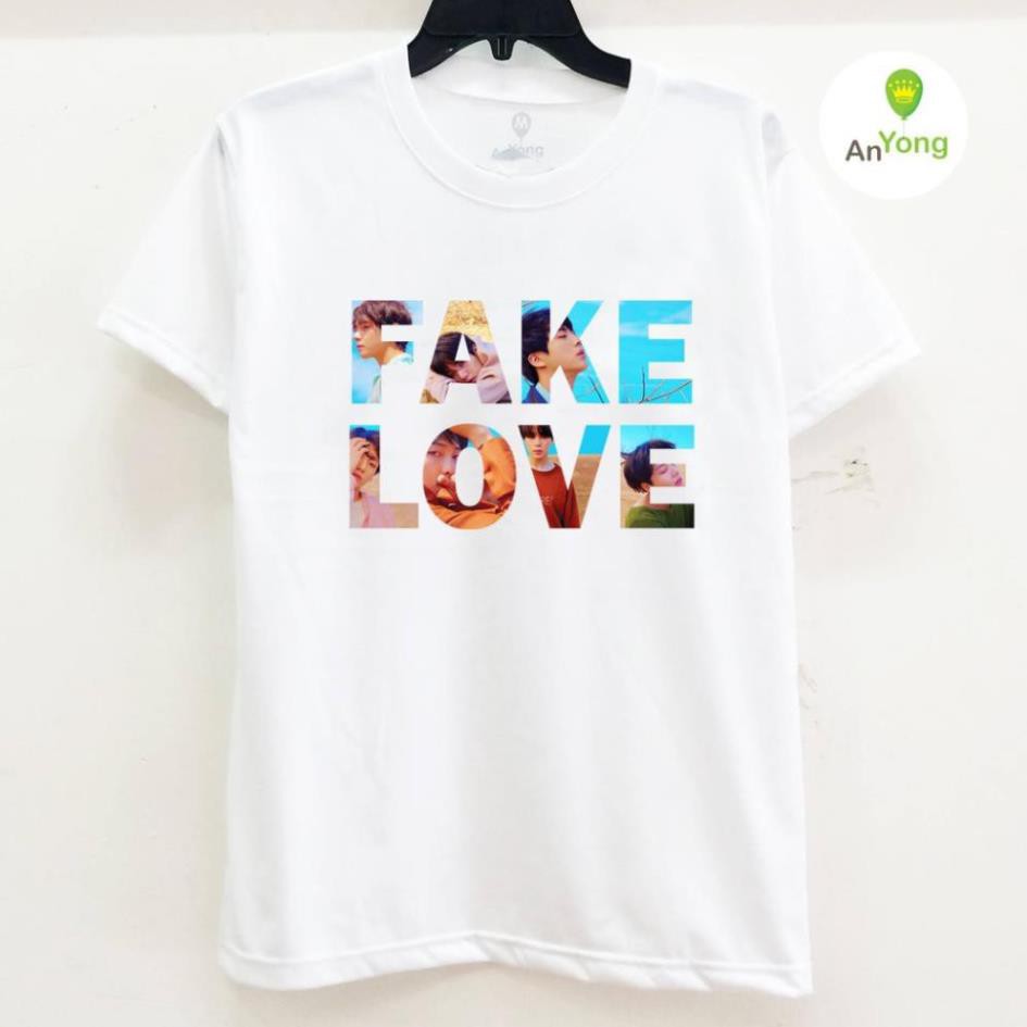 SALE- Áo thun BTS FAKE LOVE - gái tốt nhất