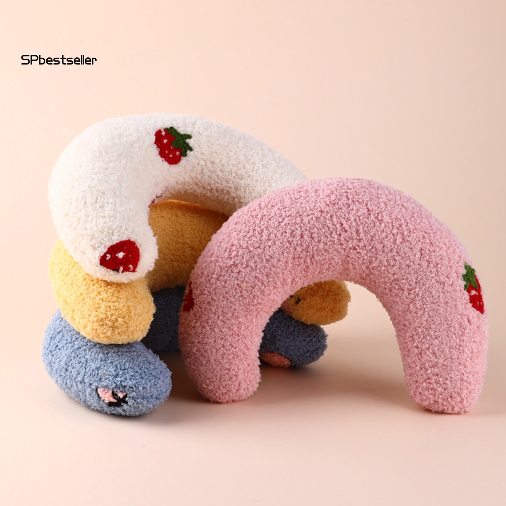 Gối Ngủ Chữ U Bảo Vệ Cột Sống Cho Thú Cưng Bằng Cotton PP