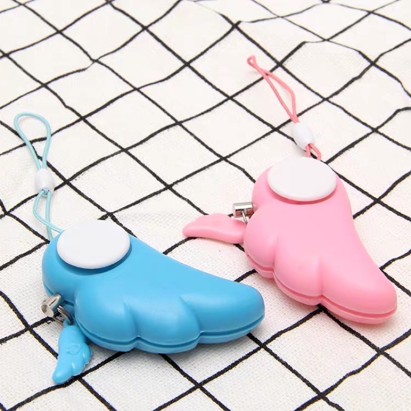 👍Hàng Nhập Khẩu👍Móc Khoá Báo Động Khẩn Cấp hú To hình Cánh Thiên Thần Siêu Dễ Thương