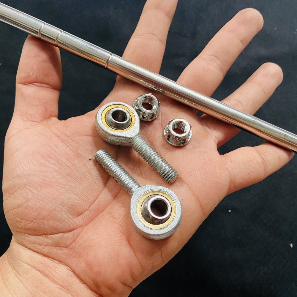 Đũa giữ má đùm sau xe máy, đũa bắt má thắng đùm sau xe WAVE RS, WAVE S 110, FUTURE NEO chất liệu INOX 304