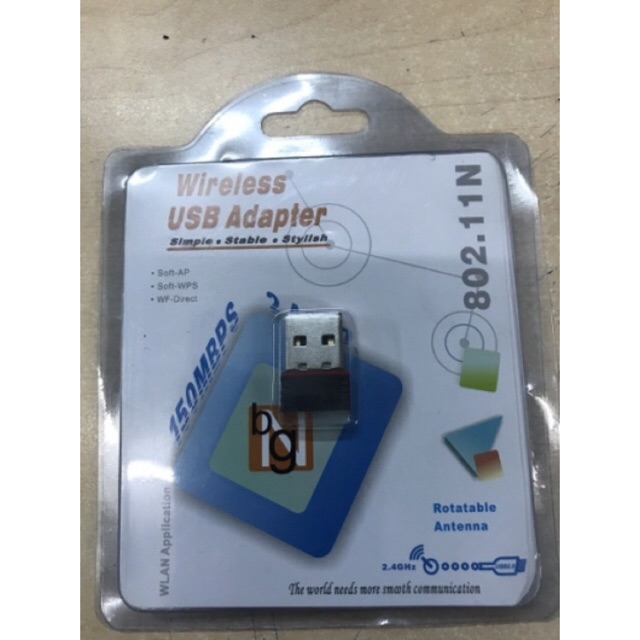 [SALE 10%] Card mạng không dây, usb thu wifi nano 802.11n 150Mbps | BigBuy360 - bigbuy360.vn