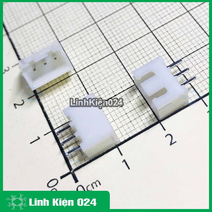 Cọc nối header 2.54mm đầu đực thẳng 2/3/4/5/6/7/8/10/12 chân tùy chọn
