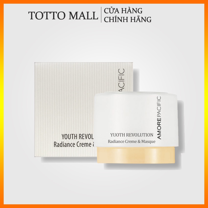 Kem dưỡng tái tạo trắng da Amore Pacific Youth Revolution Radiance Cream &amp; Masque 8ml- Kem Amore Pacific