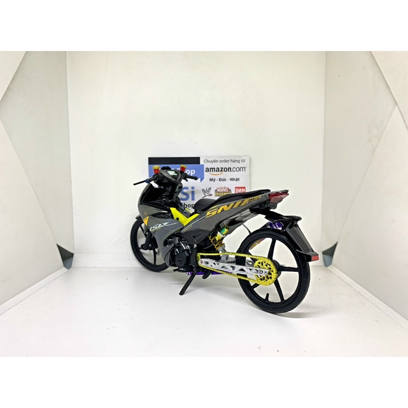 MÔ HÌNH XE EXCITER 150, y15zr, SNIPER 150 tỉ lệ 1/12