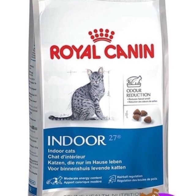 Royal canin indoor hạt cho mèo túi 10kg