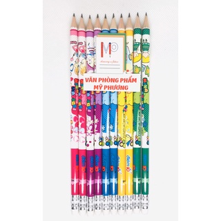 (Combo 5 cây) Bút Chì Gỗ HB Điểm 10 TP-GP012