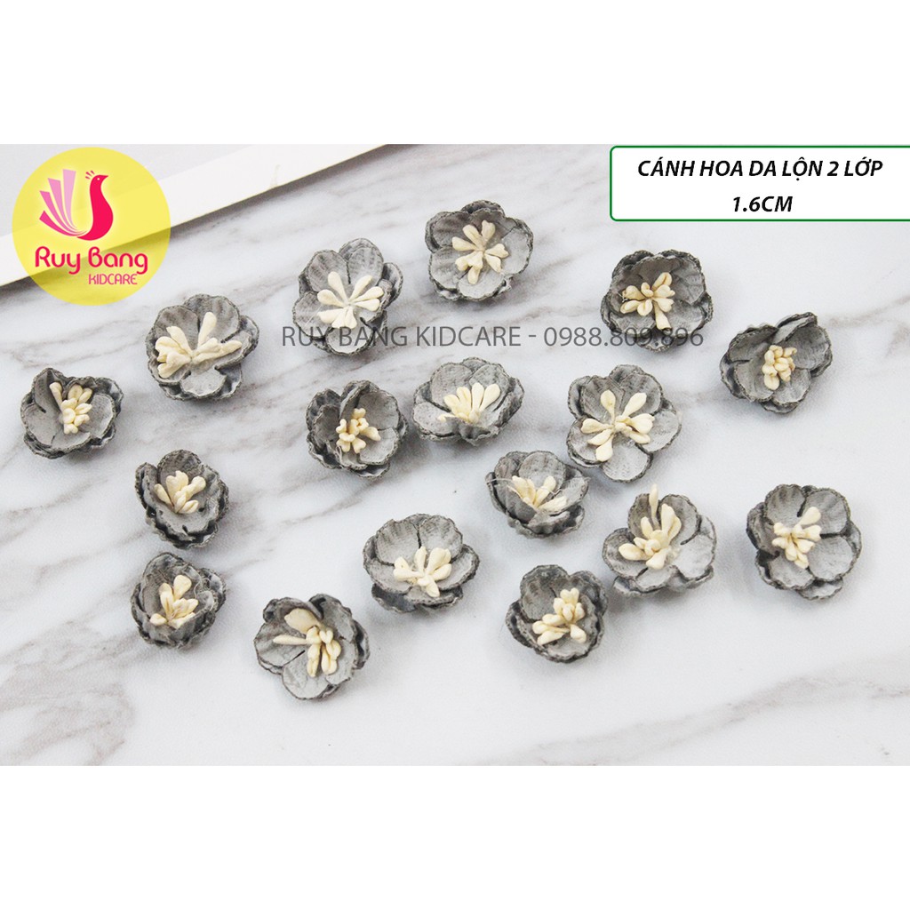 Hoa vải-Hoa da lộn 2 lớp ( gói 10b)