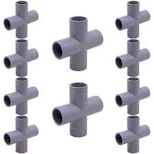 Nối chữ thập, dấu cộng nhựa ST phi 21, 27mm