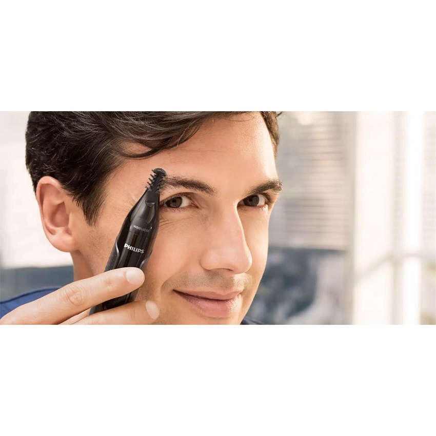 Máy Tỉa Lông Mũi, Tai Và Lông Mày Philips NT3650/16 - Hàng Chính Hãng