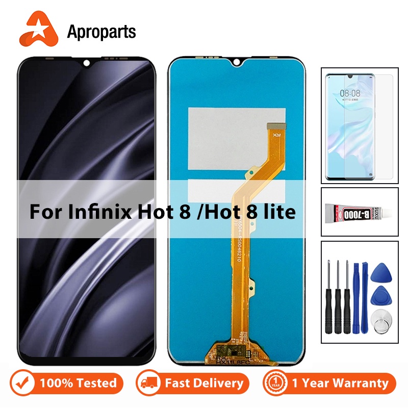 Màn Hình LCD Cảm Ứng Thay Thế Cho Infinix Hot 8 X650C X650B X650D Infinix Hot 8 Lite X650