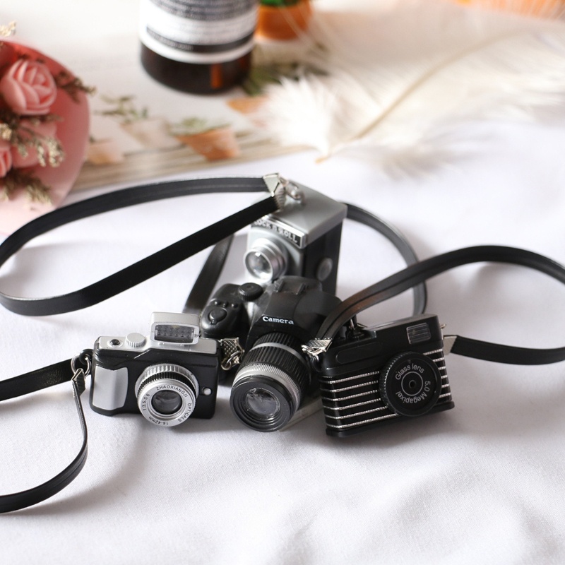 Máy Ảnh Mini Tỉ Lệ 1: 12 Dùng Trang Trí Nhà Búp Bê